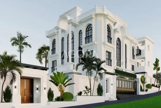 Desain Villa Classic dan Mediterania Gianyar Bali