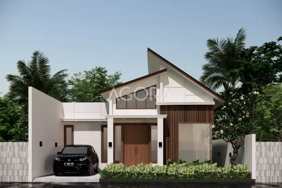 Rumah Modern Kontemporer 2 Kamar