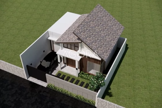 Rumah Modern Kontemporer 2 Kamar