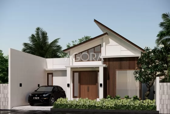 Desain Rumah Modern Kontemporer 2 Kamar Jimbaran Bali