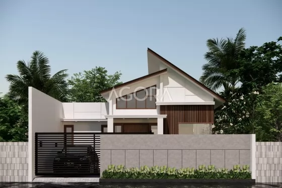 Rumah Modern Kontemporer 2 Kamar