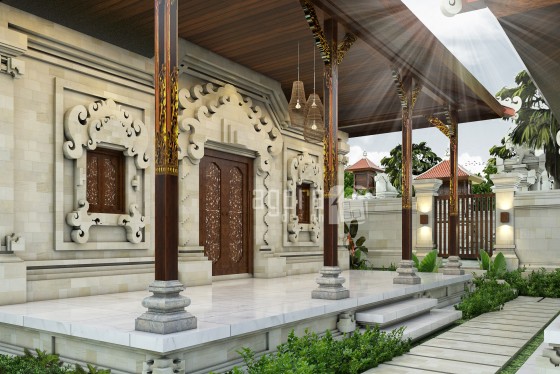 Desain Bale Daja Rumah Khas Bali