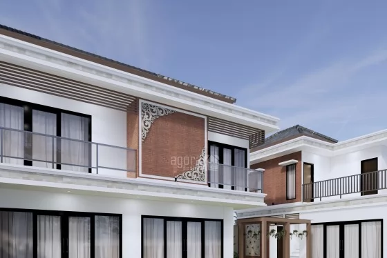Desain Rumah Bali 2 Lantai 4 Kamar