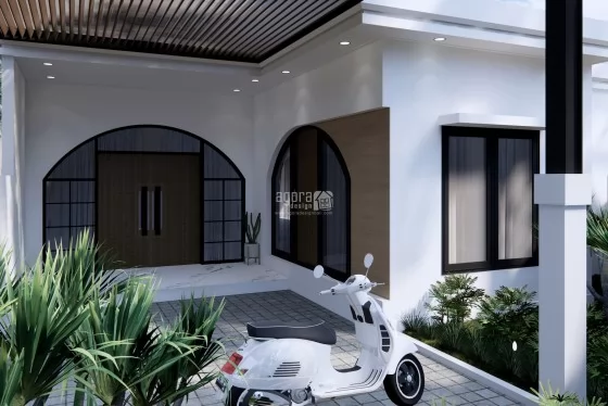 Desain Rumah Tropis Minimalis 3 Kamar