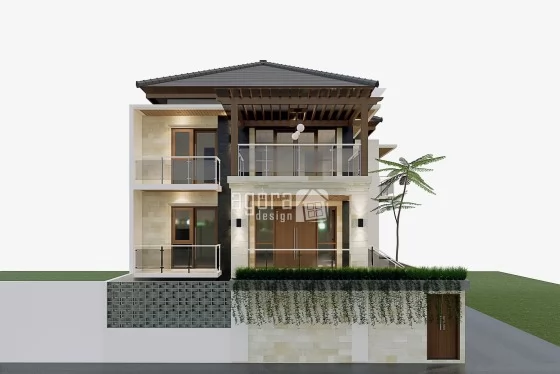 Desain Rumah 3 Lantai dengan Lift