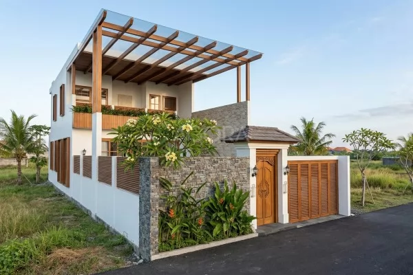 Desain Arsitek Rumah Unik 2 Lantai Klien dari Turki