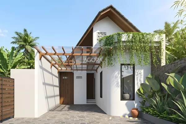 Rumah Tropis Modern Compact