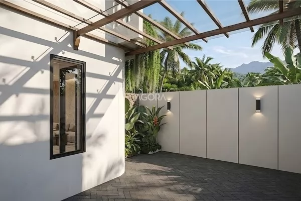 Rumah Tropis Modern Compact