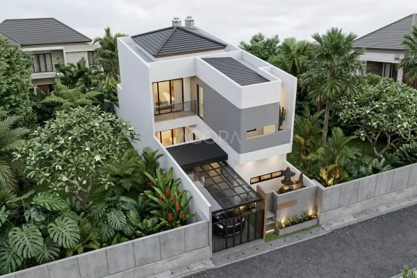 Desain Rumah Industrial Minimalis