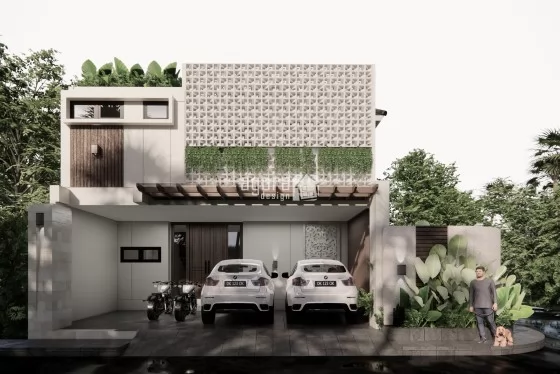 Desain Rumah Fasad Rooster