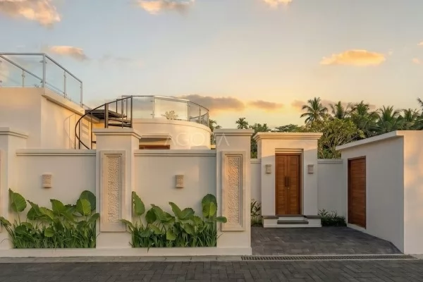 Desain Arsitek Villa Bali Modern View Sawah Ubud