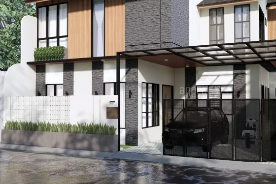 Desain Rumah Modern Minimalis 2 Lantai