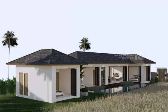 Desain Villa Tropis Bali