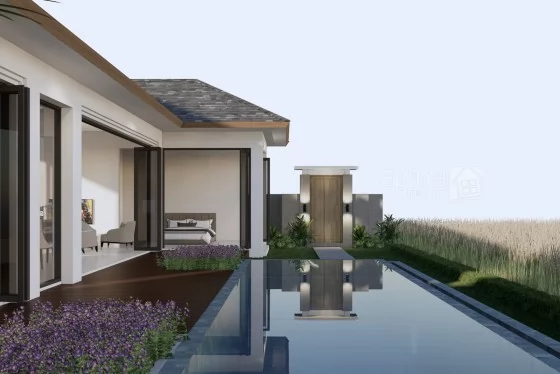 Desain Villa Tropis Bali