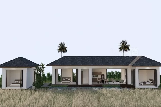 Desain Villa Tropis Bali