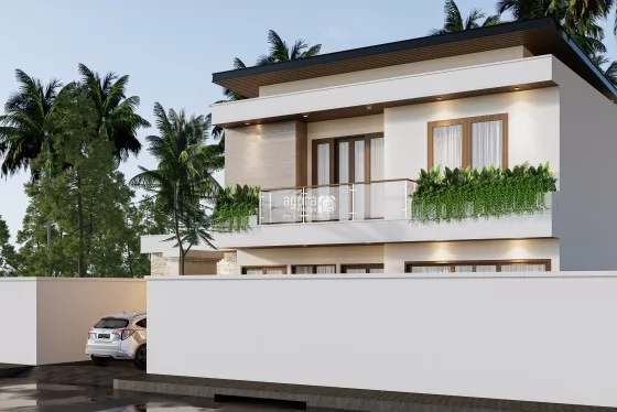 Desain Rumah Minimalis 2 Lantai Tampak Depan