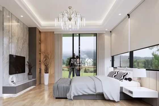 Desain Master Bedroom Rumah Modern