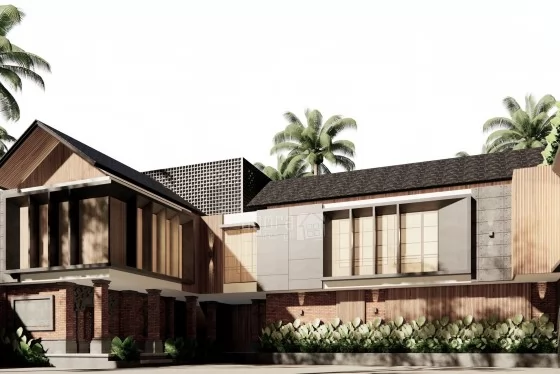 Desain Arsitek Rumah Ts House Ubud