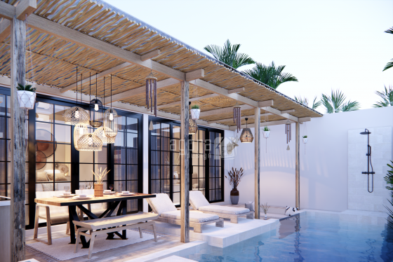 Desain Villa Bohemian Canggu