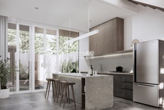 Desain Kitchen Villa MInimalis