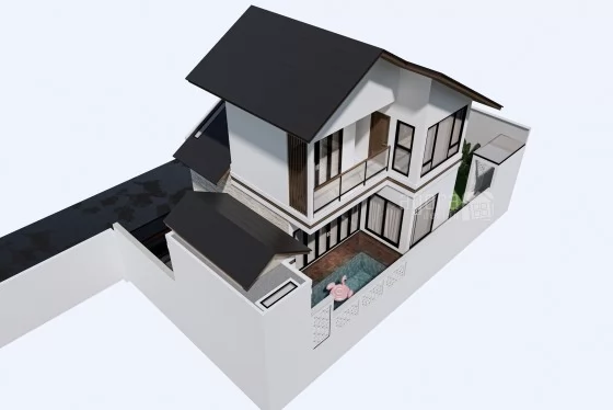 Desain Rumah Modern 2 Lantai