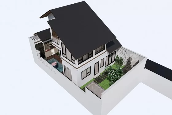 Desain Rumah Modern 2 Lantai