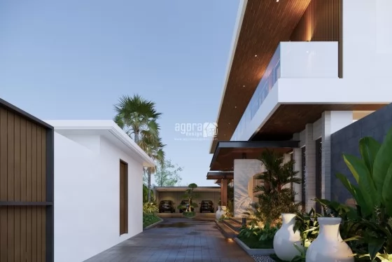 Desain Villa Modern