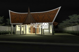 Desain Rumah Makan Padang