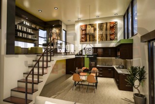 Interior Ruang Makan dan Dapur