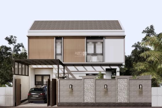 Rumah Modern Kontemporer 2 Lantai