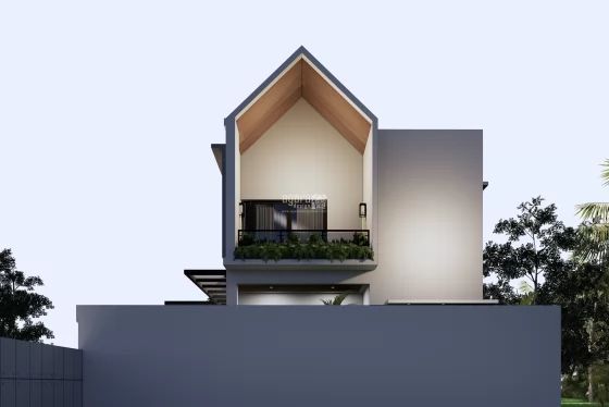 Rumah Modern Kontemporer 3 Kamar