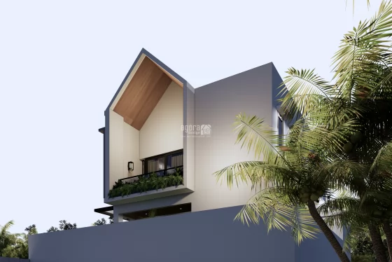 Desain Rumah Modern Lahan 1,5 are