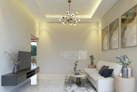 Desain Living Room Rumah Modern