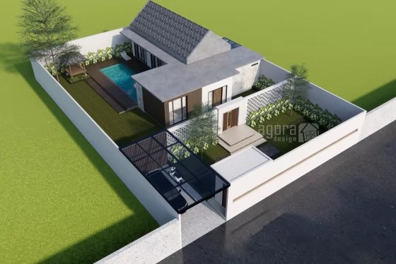 Desain Rumah Industrial Tropis