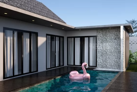 Desain Rumah Bergaya Villa