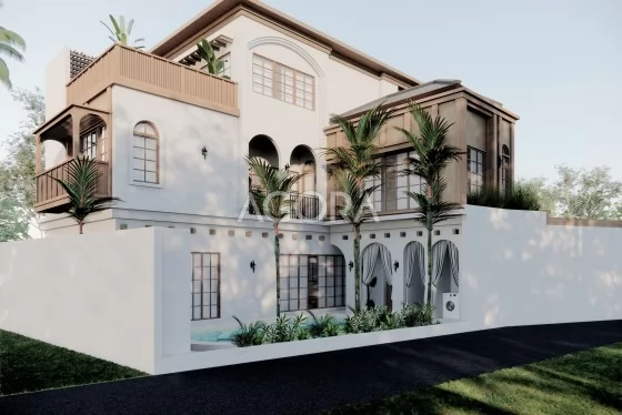Desain Villa Mediterania 3 Lantai Kutuh Bali