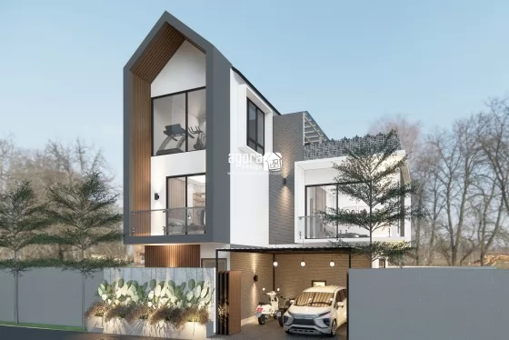 Desain Rumah Modern Minimalis 3 Lantai Denpasar