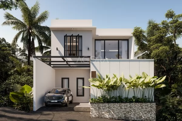 Villa Modern Tropis 2 Kamar Tidur