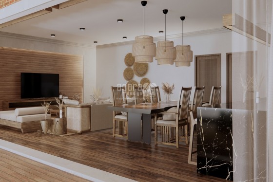 Desain Living, DIning Kitchen Villa