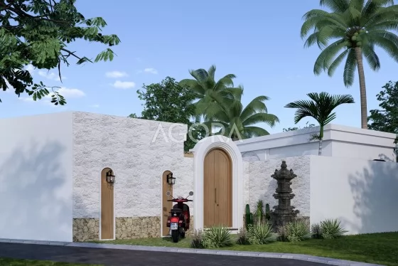 Desain Villa Mediteranian 1 Lantai 2 Kamar Pecatu Bali